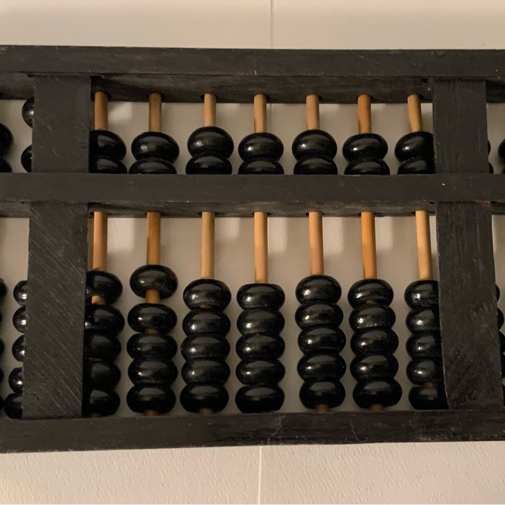 Vintage LOTUS FLOWER… Abacus